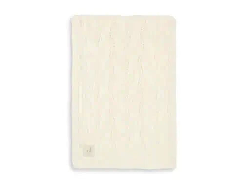 Blanket Cot 100x150cm Spring Knit - Ivory - Petitpyla